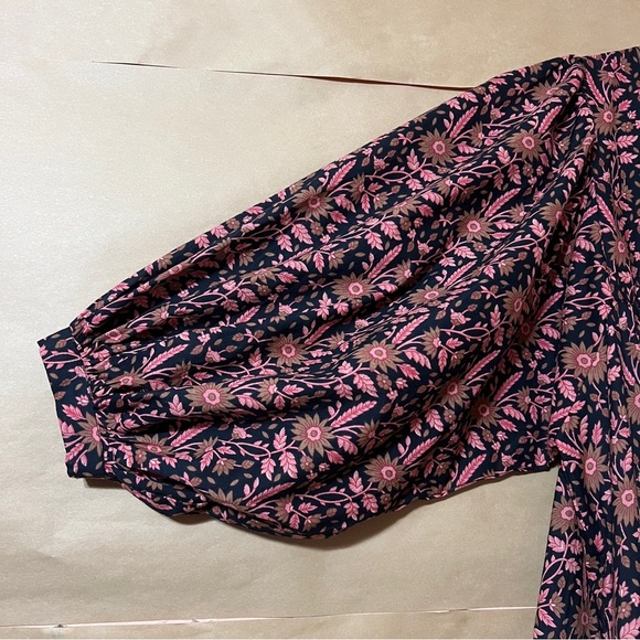 Tuckernuck | Mille Resort Daisy Dress Fiore Popover Tie Neck Mini Dress Size S - Picture 6 of 12